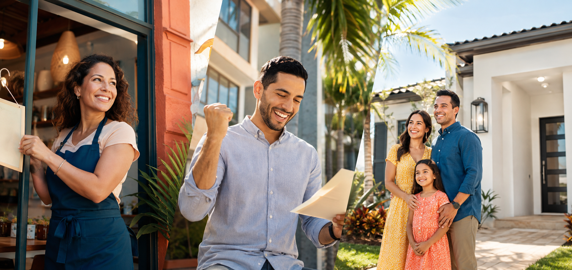 Familias, profesionales y negocios alcanzando nuevas metas en Florida